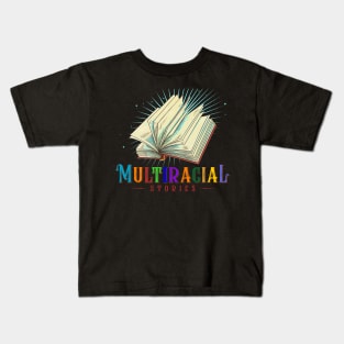 Multiracial Stories Logo Kids T-Shirt